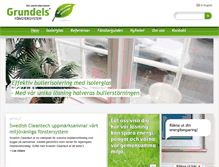Tablet Screenshot of grundels.se